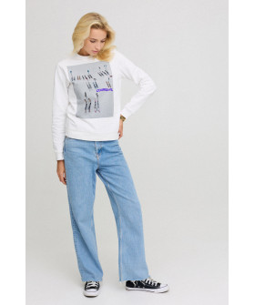 Women's sweatshirt basic /no flis/ 