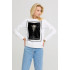 Women's sweatshirt basic /no flis/ 