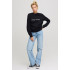 Sweatshirt for women oversize /no flis/ 