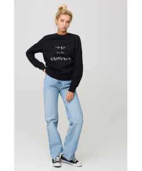 Sweatshirt for women oversize /no flis/ 