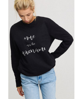 Sweatshirt for women oversize /no flis/ 