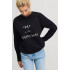 Sweatshirt for women oversize /no flis/ 