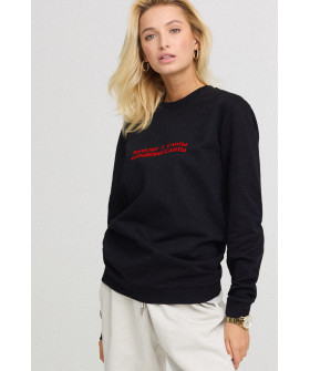 Sweatshirt for women oversize /no flis/ 