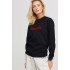 Sweatshirt for women oversize /no flis/ 