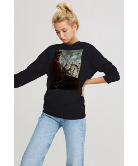 Sweatshirt for women oversize /no flis/ 