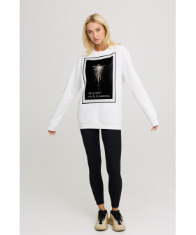 Світшот жіночий oversize  /no flis/ 