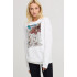 Sweatshirt for women oversize /no flis/ 