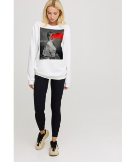 Sweatshirt for women oversize /no flis/ 