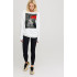 Sweatshirt for women oversize /no flis/ 