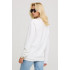 Sweatshirt for women oversize /no flis/ 