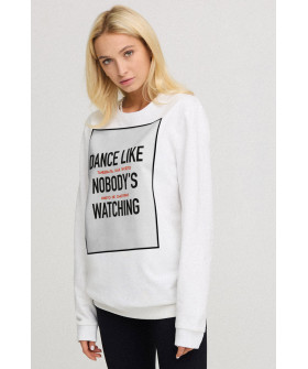 Sweatshirt for women oversize /no flis/ 