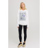 Sweatshirt for women oversize /no flis/ 