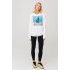 Sweatshirt for women oversize /no flis/ 