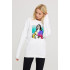 Sweatshirt for women oversize /no flis/ 