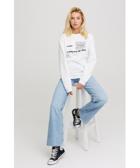 Світшот жіночий oversize  /no flis/ 