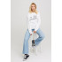 Sweatshirt for women oversize /no flis/ 