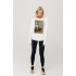 Sweatshirt for women oversize /no flis/ 