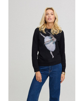 Women's sweatshirt basic /no flis/ 