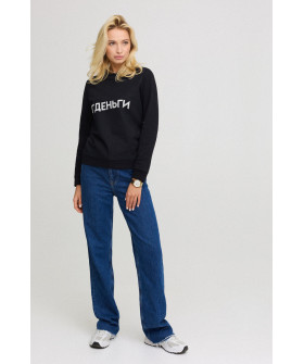 Women's sweatshirt basic /no flis/ 