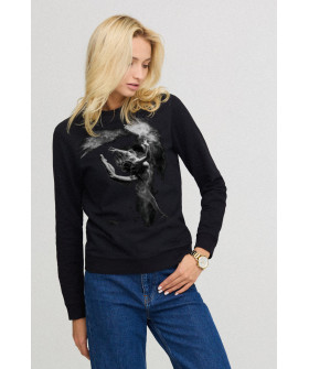 Women's sweatshirt basic /no flis/ 