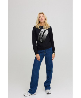 Women's sweatshirt basic /no flis/ 