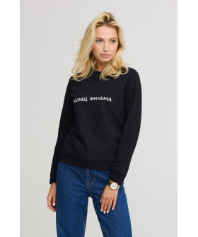 Women's sweatshirt basic /no flis/ 