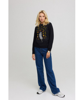 Women's sweatshirt basic /no flis/ 