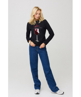 Women's sweatshirt basic /no flis/ 