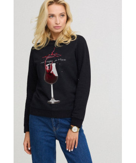 Women's sweatshirt basic /no flis/ 