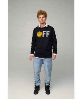 Sweatshirt men's OVERSIZE /no flis/