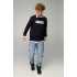 Sweatshirt men's OVERSIZE /no flis/