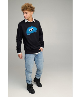 Світшот чоловічий OVERSIZE /no flis/