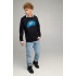 Sweatshirt men's OVERSIZE /no flis/