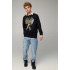 Sweatshirt men's OVERSIZE /no flis/