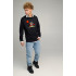 Sweatshirt men's OVERSIZE /no flis/