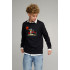 Sweatshirt men's OVERSIZE /no flis/