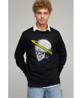 Sweatshirt men's OVERSIZE /no flis/