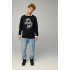 Sweatshirt men's OVERSIZE /no flis/