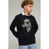 Sweatshirt men's OVERSIZE /no flis/