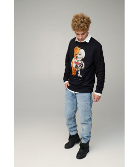 Світшот чоловічий OVERSIZE /no flis/