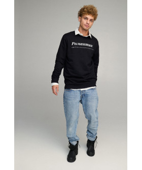 Світшот чоловічий OVERSIZE /no flis/