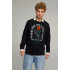 Sweatshirt men's OVERSIZE /no flis/