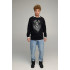 Sweatshirt men's OVERSIZE /no flis/