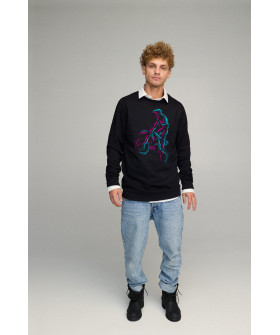 Свитшот мужской OVERSIZE /no flis/