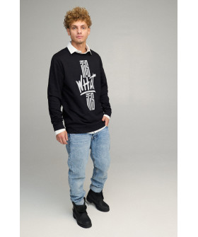 Світшот чоловічий OVERSIZE /no flis/