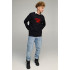 Sweatshirt men's OVERSIZE /no flis/