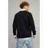 Sweatshirt men's OVERSIZE /no flis/