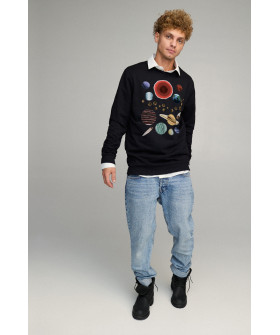 Свитшот мужской OVERSIZE /no flis/