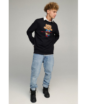 Світшот чоловічий OVERSIZE /no flis/