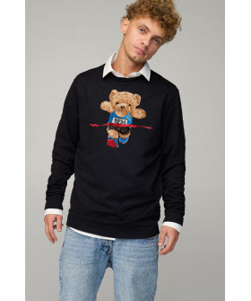 Sweatshirt men's OVERSIZE /no flis/